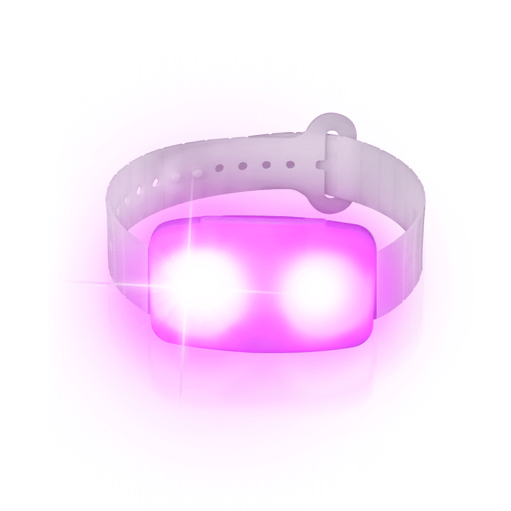 Vòng đeo tay LED có thể điều chỉnh bằng vật liệu PP