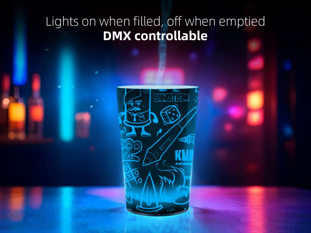 DMX Ly LED Điều Khiển Từ Xa