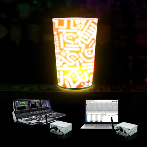 Ly LED Điều Khiển Từ Xa