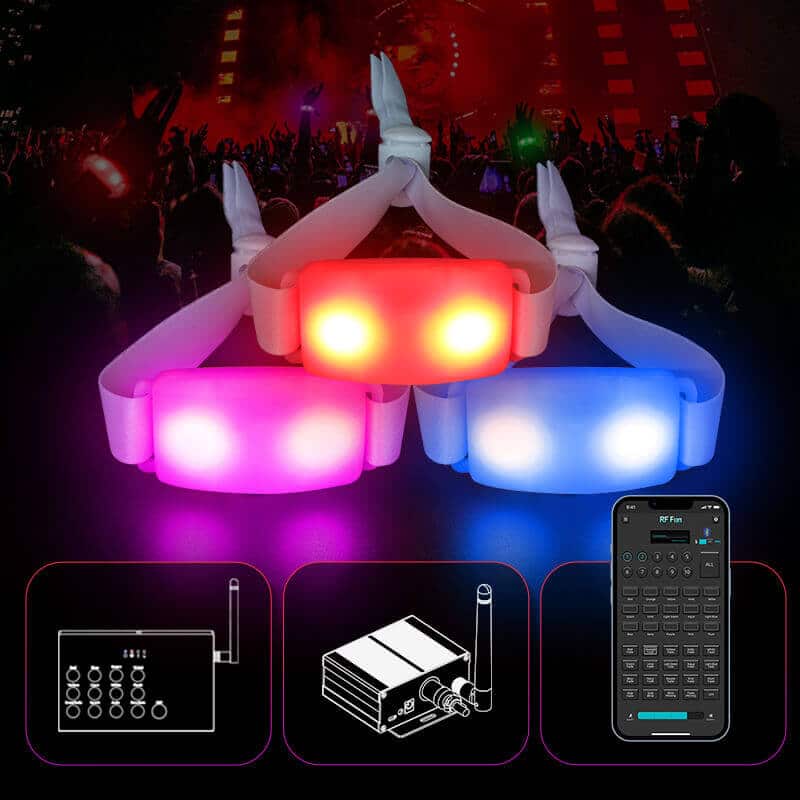 Fabric LED Bracelet